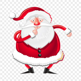 HD Vector Cartoon Santa Claus Christmas Character PNG