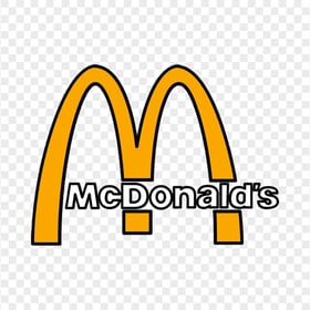 McDonald's Logo Drawing Clipart PNG Image