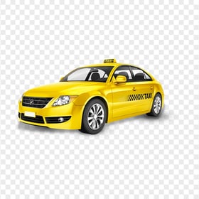 Taxi Car Cab Vehicle Auto PNG Image
