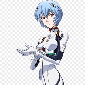 HD Rei Ayanami Neon Genesis Evangelion Transparent PNG