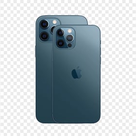 HD Apple Pacific Blue iPhone 12 Pro & Pro Max PNG
