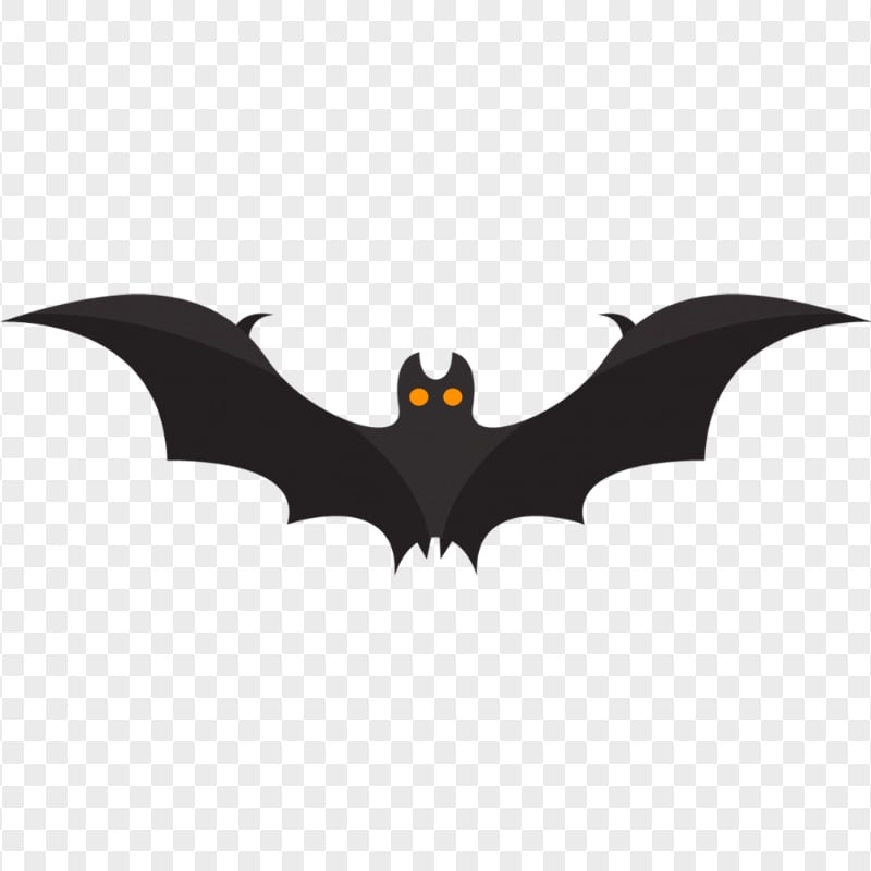 Cartoon Clipart Bat Open Wings