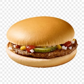 HD Mcdonalds Cheeseburger Beef Cheese Burger PNG Image