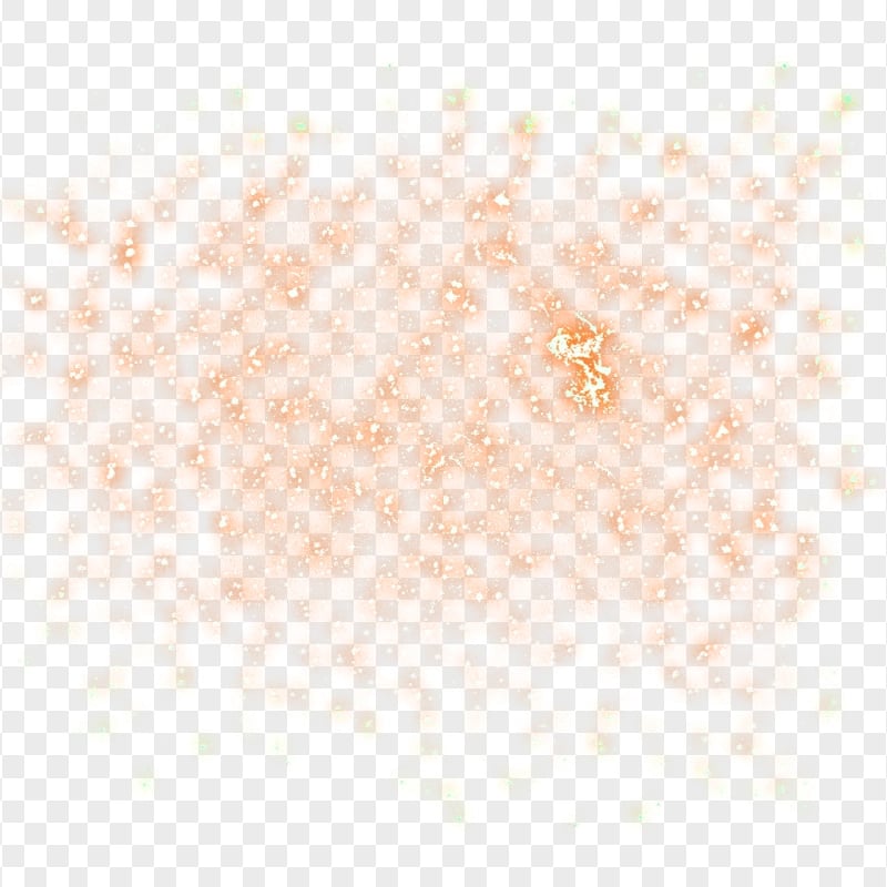 Orange Glitter Sparkle Twinkle Thumbnail Effect