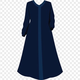 Blue Arabic Islamic Dress Cloth PNG