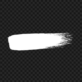 White Brush Stroke Effect PNG