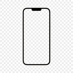 Apple iPhone 14 Mockup Transparent Background