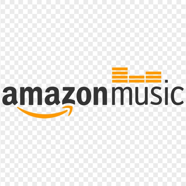 Amazon Music Logo Black Background | Citypng