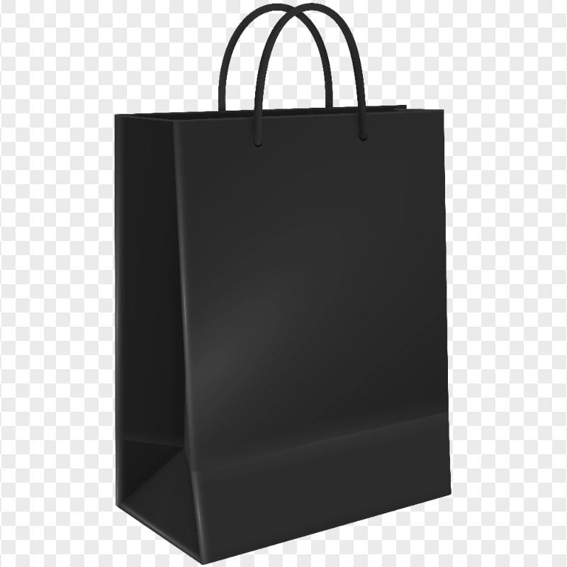Transparent Gift Christmas Shopping Black Bag