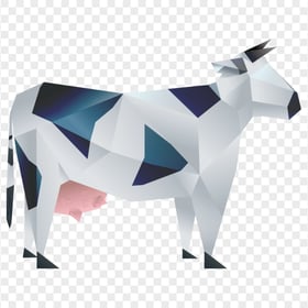 HD Creative Aesthetic Dairy Cow Illustration PNG