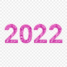 Pink 2022 Glitter PNG