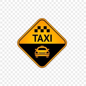 Taxi Service Point Logo Icon Sign Image PNG