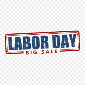 Labor Day Big Sale Stamp Effect