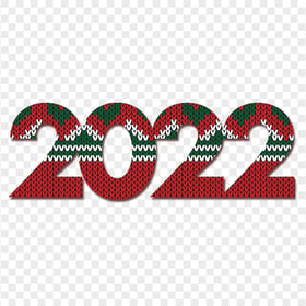 HD 2022 Red & Green Christmas Theme PNG