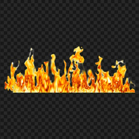 HD Real Flame Fire Without Smoke PNG