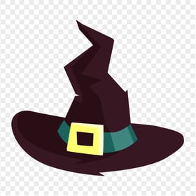 HD Halloween Witch Hat Cartoon Clipart PNG