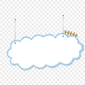 HD Graphic Cloud Banner Illustration PNG