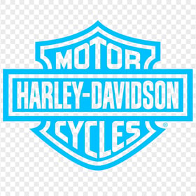Harley Davidson Blue Logo PNG