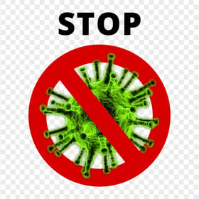 Stop Covid19 Coronavirus Fight Logo Icon