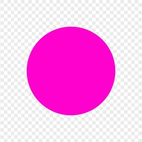 Pink Dot Circle Icon