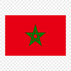 HD National Flag Of Morocco PNG