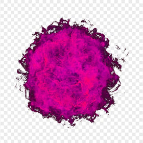 Pink Fire Ball Explosion PNG