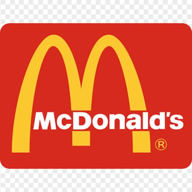 HD McDonald's Restaurant Official Logo PNG Image