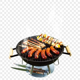 Grilled Barbecue Charcoal Grill PNG