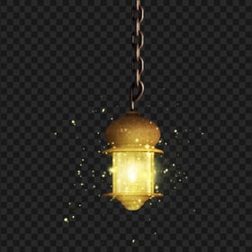 FREE Hanging Street Lamp Lantern PNG