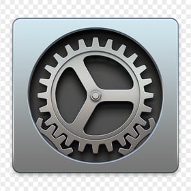 Square MacOs Preferences Settings Icon PNG