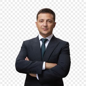 HD President Volodymyr Zelensky PNG