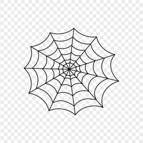 HD Halloween Spider Web Transparent Background