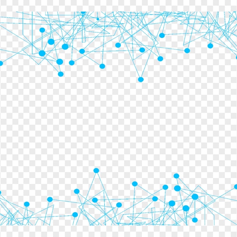 Network Connected Points Abstract FREE PNG