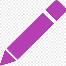HD Purple Angle Pencil Icon PNG