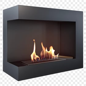 Gas Modern Fireplace PNG