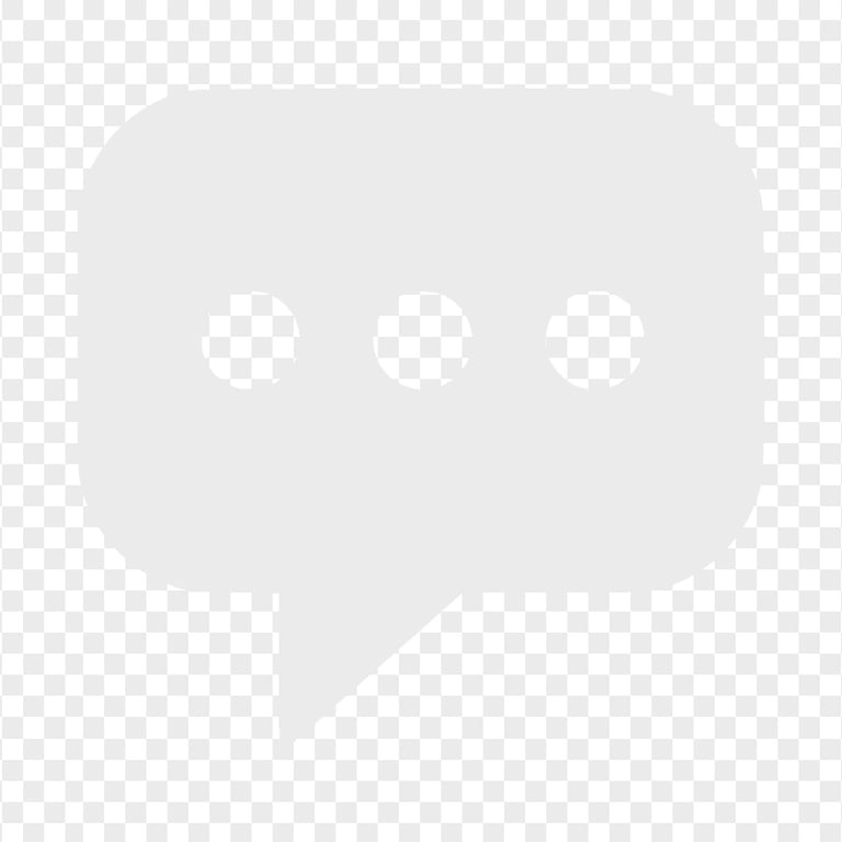 Speech Comment Chat Gray Icon Download PNG