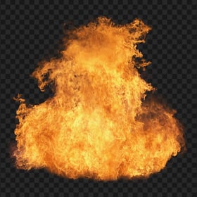 Realistic Flame Fire Without Smoke