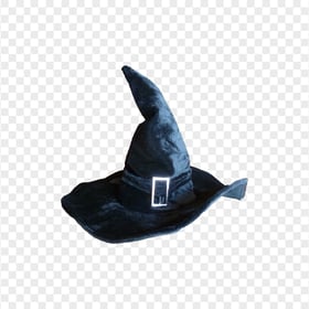 HD Realistic Real Black Witch Hat Halloween PNG