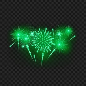Sparkle Green Fireworks HD Transparent PNG