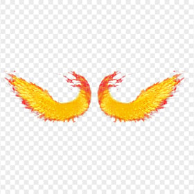 HD Fire Wings Transparent PNG