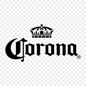 Corona Beer Black Logo PNG