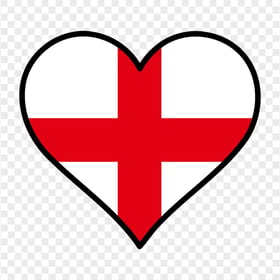 PNG Clipart England Flag Heart