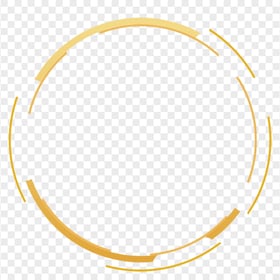 Download Yellow Creative Circle PNG