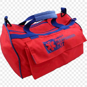 Medical Emergency First Aid Kit Red Handbag