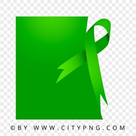 Lymphoma Cancer Template With Ribbon Design PNG