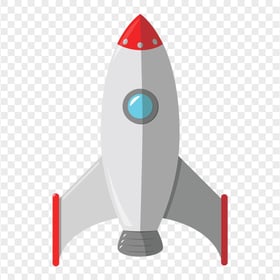 HD Cartoon Vector Space Rocket Transparent PNG