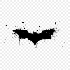 Batman Paint Splash Logo Sign Icon Image PNG