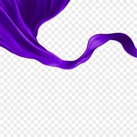 HD Fabric Textile Purple Ribbon Silk PNG