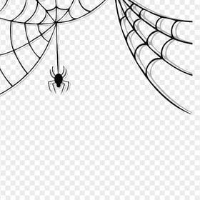 PNG Spider Web Illustration Halloween Horror