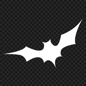White Bat Silhouette